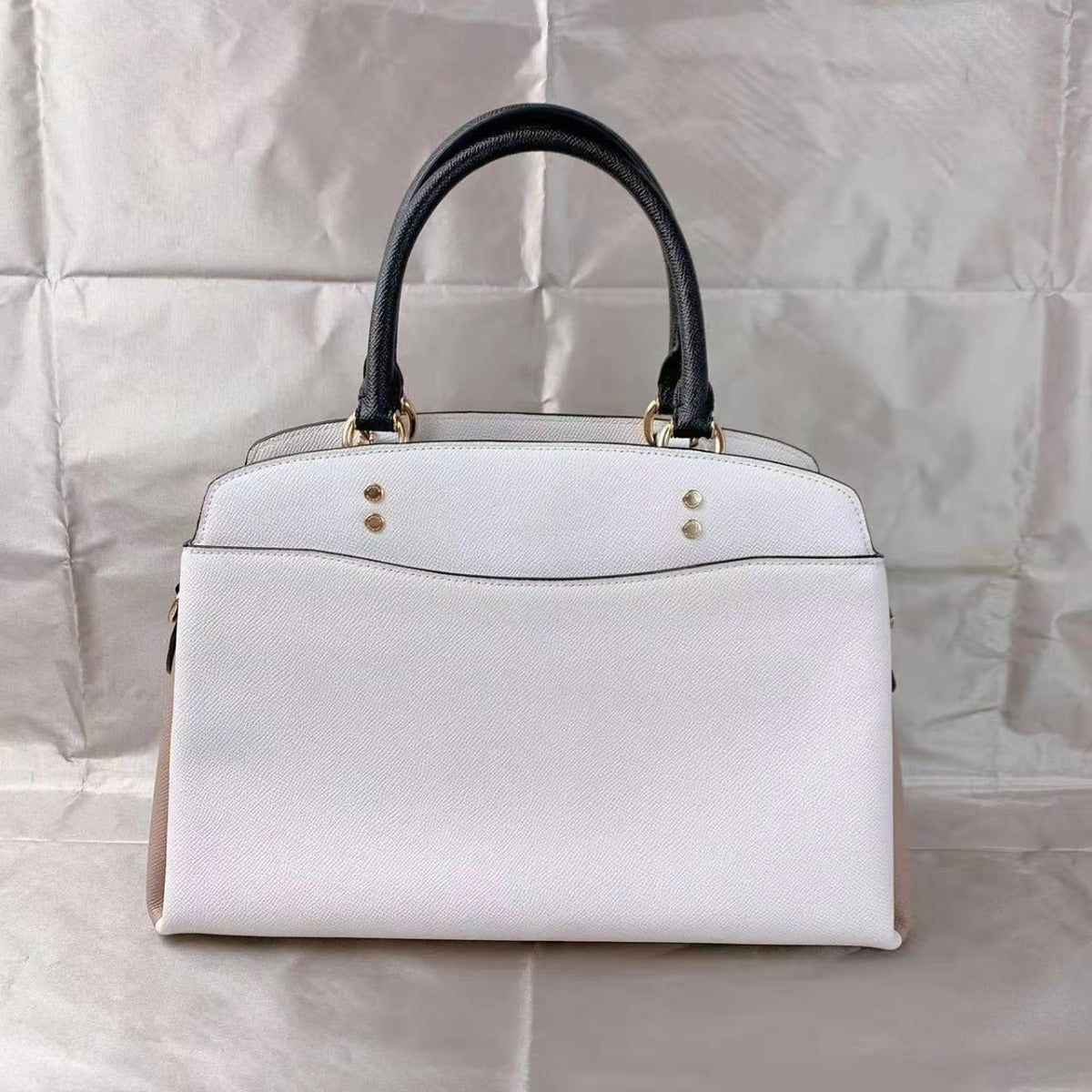 Coach 91162 Lillie Carryall In Colorblock Chalk Multi Coach 91162 Lillie Carryall In Colorblock Chalk Multi